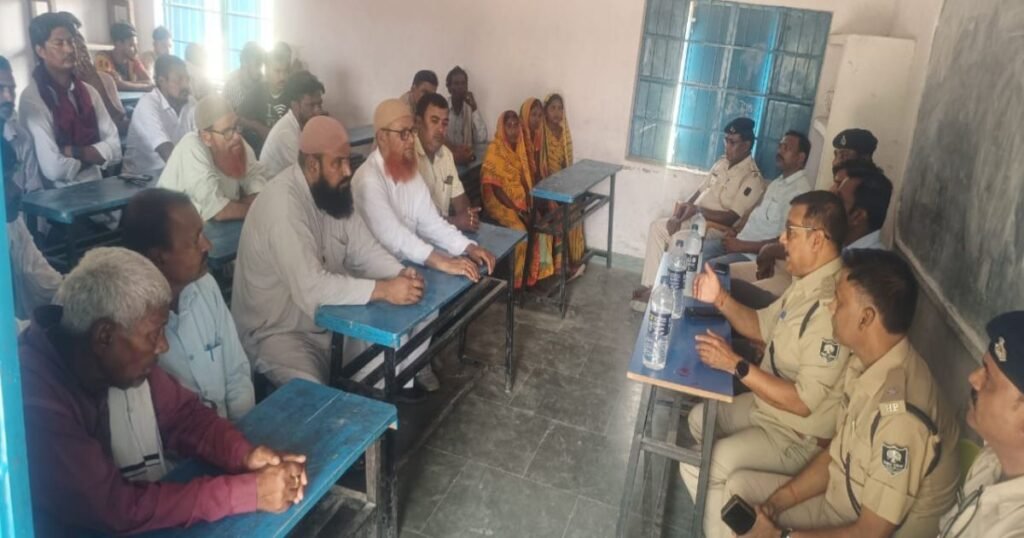 गया के बेलागंज में दो पक्षों के बीच झड़प, पुलिस की तत्परता से टली बड़ी घटना, शांति समिति की बैठक आयोजित