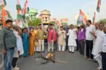 img 20250602 wa00248011787008605199162 मुजफ्फरपुर रेप पीड़िता की मौत से बिहार में उबाल, औरंगाबाद में कांग्रेस का विरोध प्रदर्शन—नीतीश कुमार का पुतला दहन, इस्तीफे की मांग