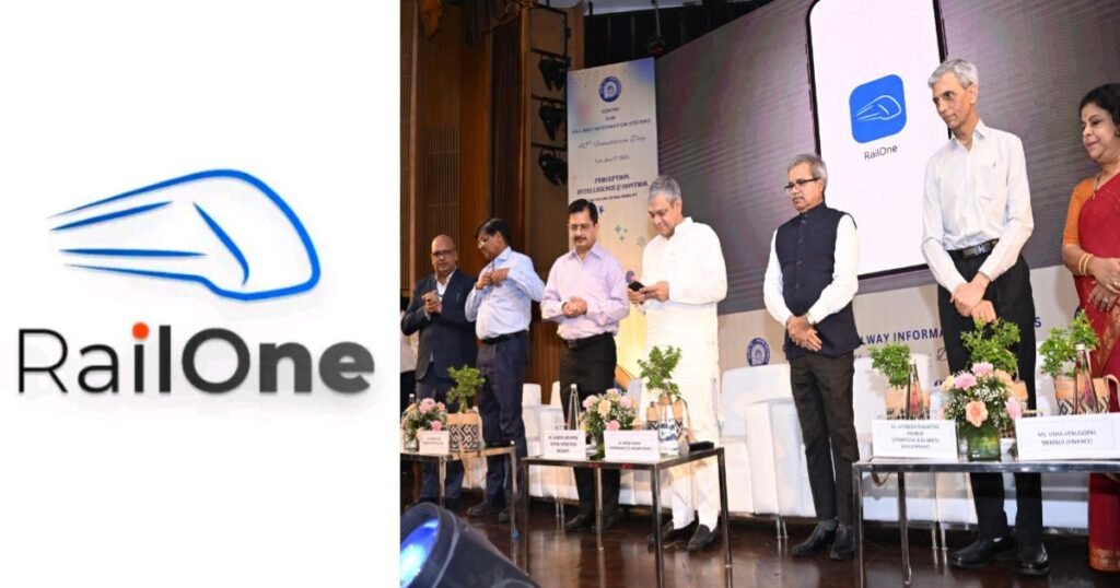 अब रेलयात्रा होगी और भी स्मार्ट: एक ही एप से टिकट बुकिंग, ट्रेन ट्रैकिंग, कुली और टैक्सी सेवा तक – रेल मंत्री ने लॉन्च किया ‘RailOne’