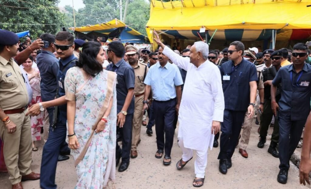 मुख्यमंत्री नीतीश कुमार ने किया वाणावर पहाड़ का औचक निरीक्षण, श्रावणी मेले की तैयारियों का लिया जायजा