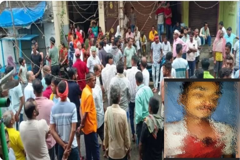 20251003 0845403499733750910218988 भुसुंडा में एक युवक को गोली मारकर हत्या, आरोपी बाइक छोड़कर फरार – भीड़ ने बाइक तोड़ी