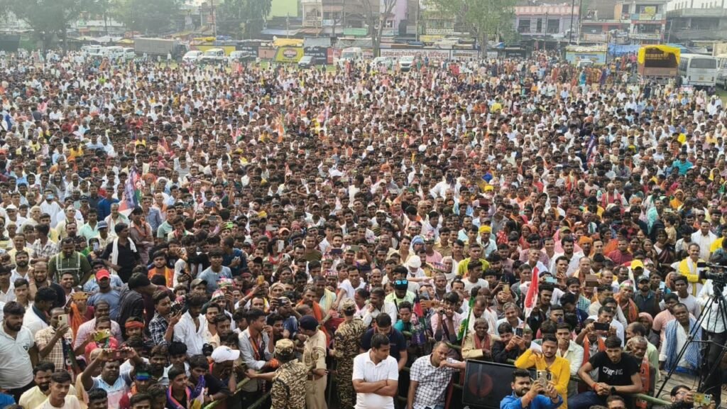 img 20251103 wa00517312132948249438445 फतेहपुर में एनडीए प्रत्याशी के समर्थन में चिराग पासवान और जीतन राम मांझी की संयुक्त सभा, विपक्ष पर साधा निशाना